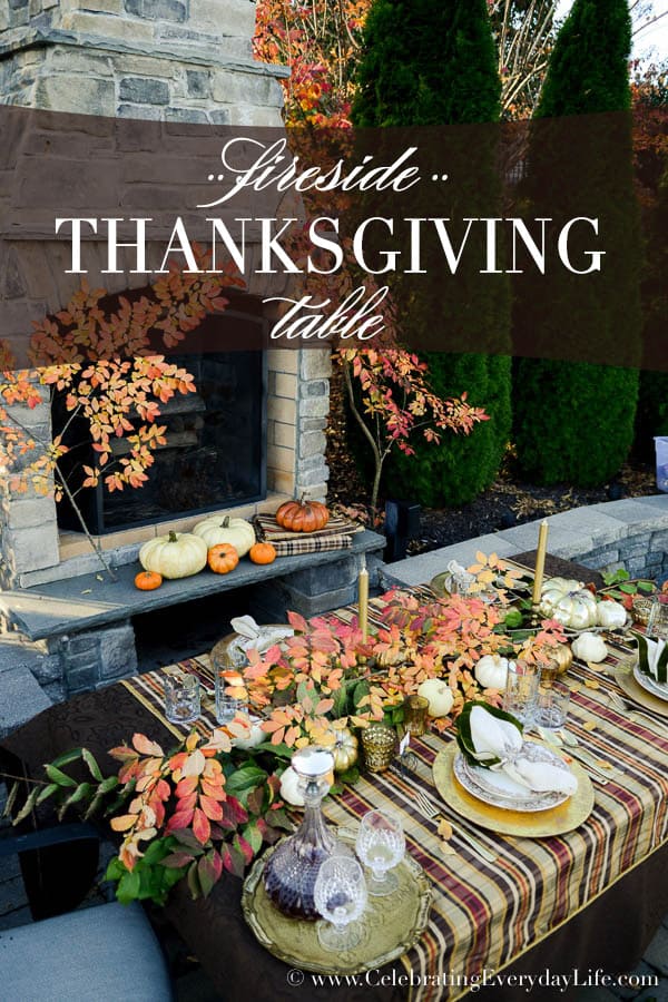 Outdoor Thanksgiving Table