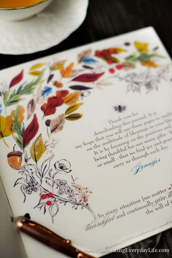 Gratitude Journal PDF